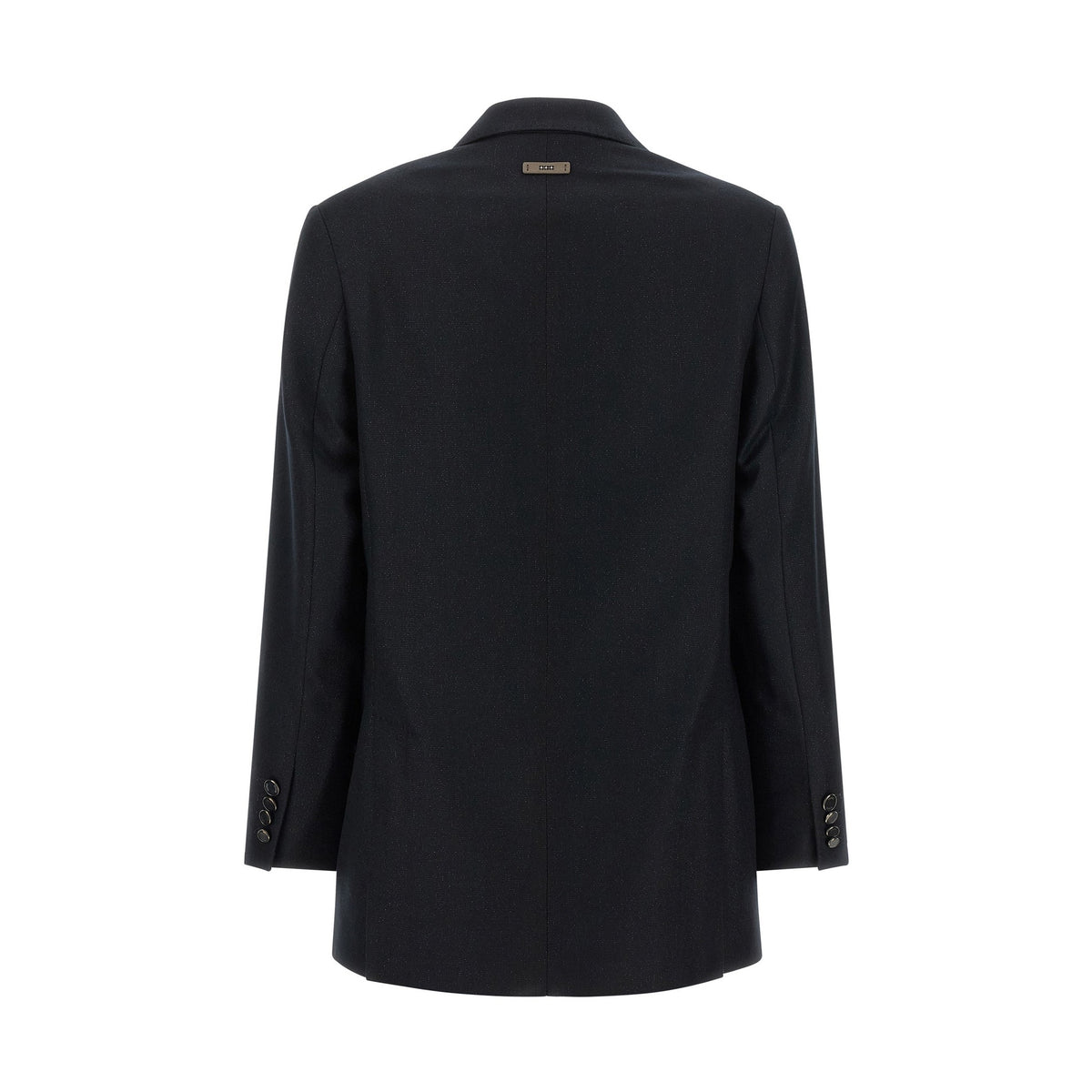 Black Virgin Wool Blazer