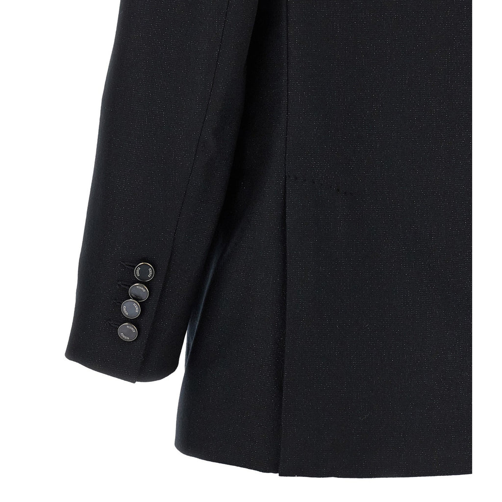 Black Virgin Wool Blazer