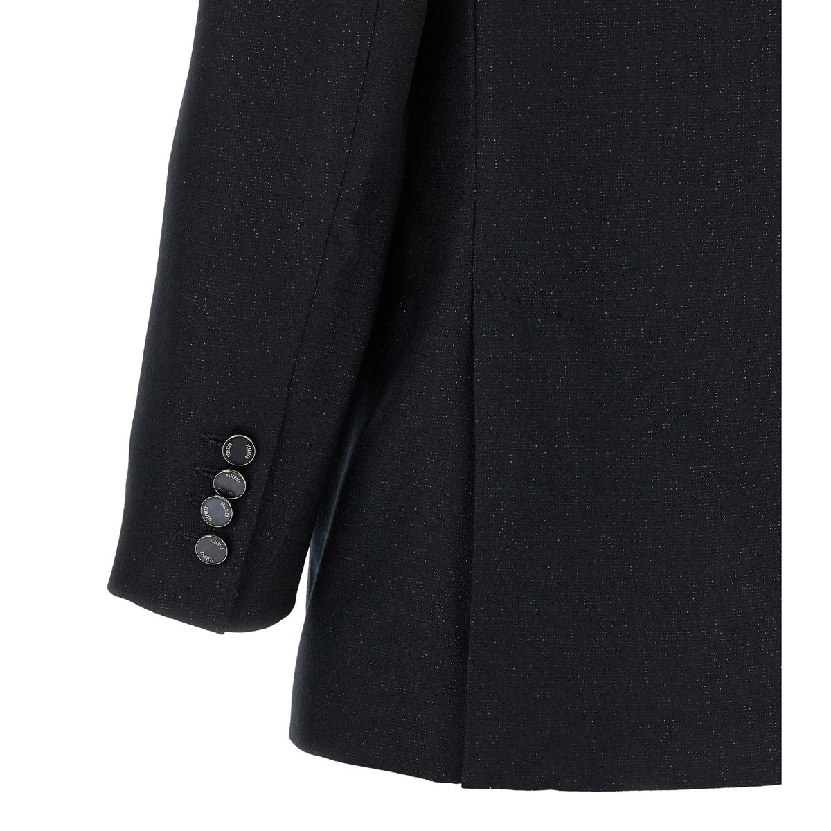 Black Virgin Wool Blazer