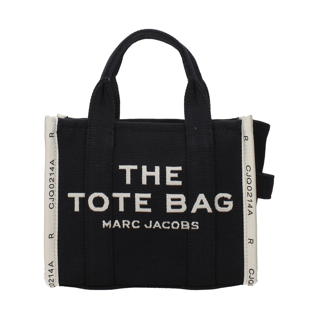 Black Fabric Handbag