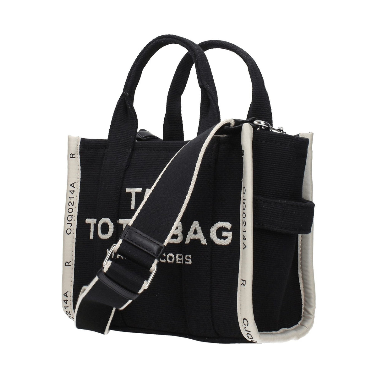 Black Fabric Handbag