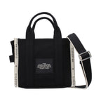 Black Fabric Handbag