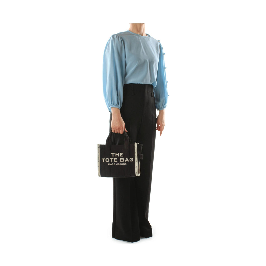 Black Fabric Handbag