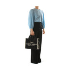 Black Fabric Handbag