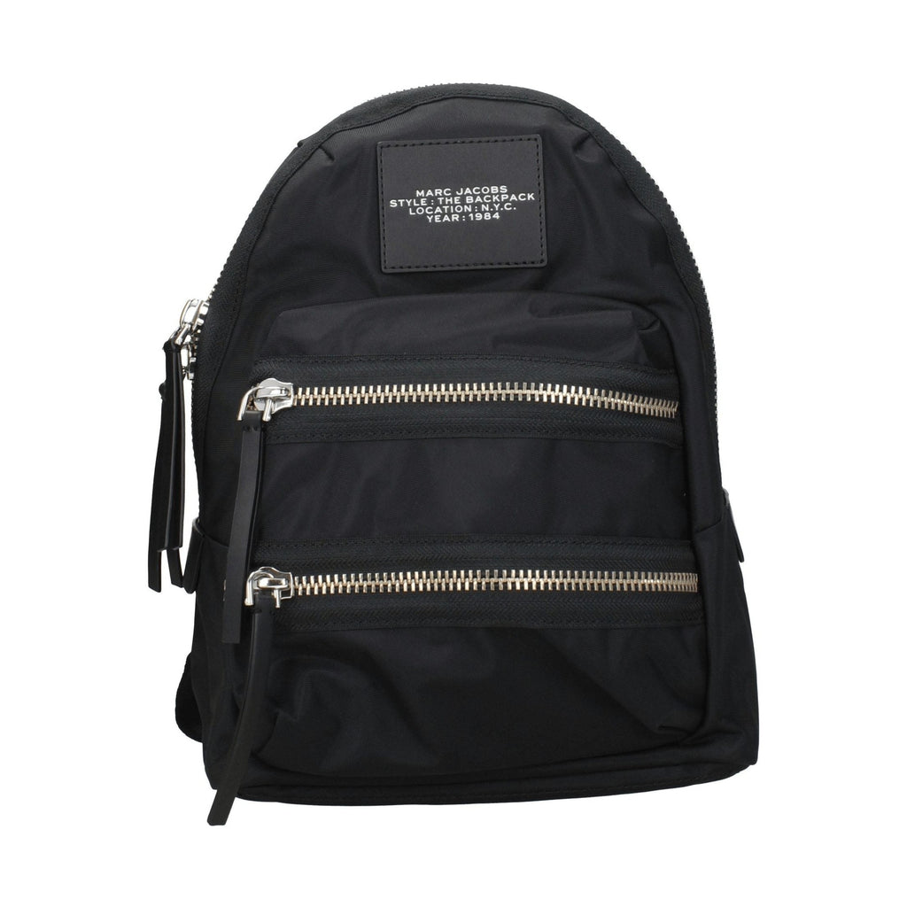 Black Nylon Backpack