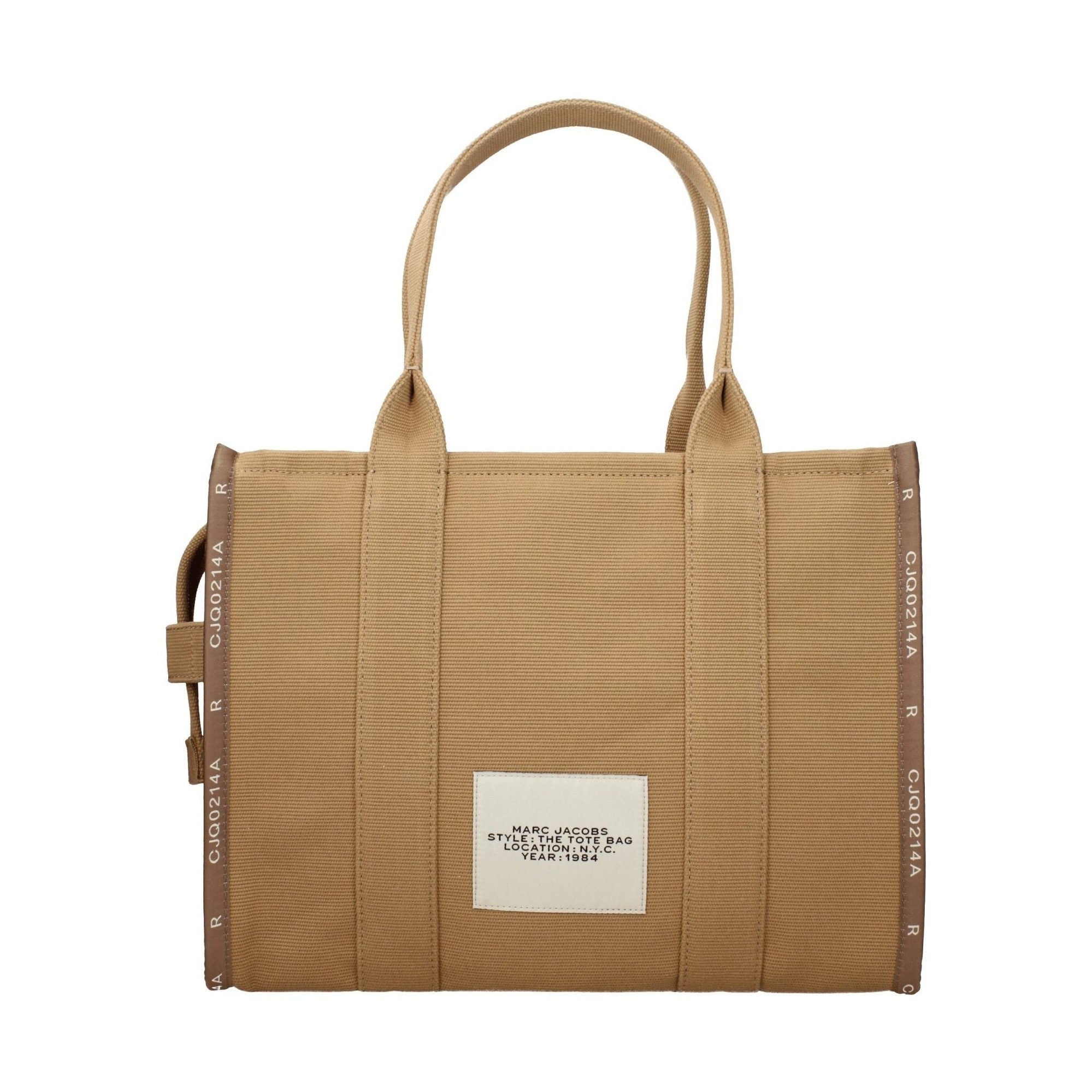 Brown Fabric Shoulder Bag
