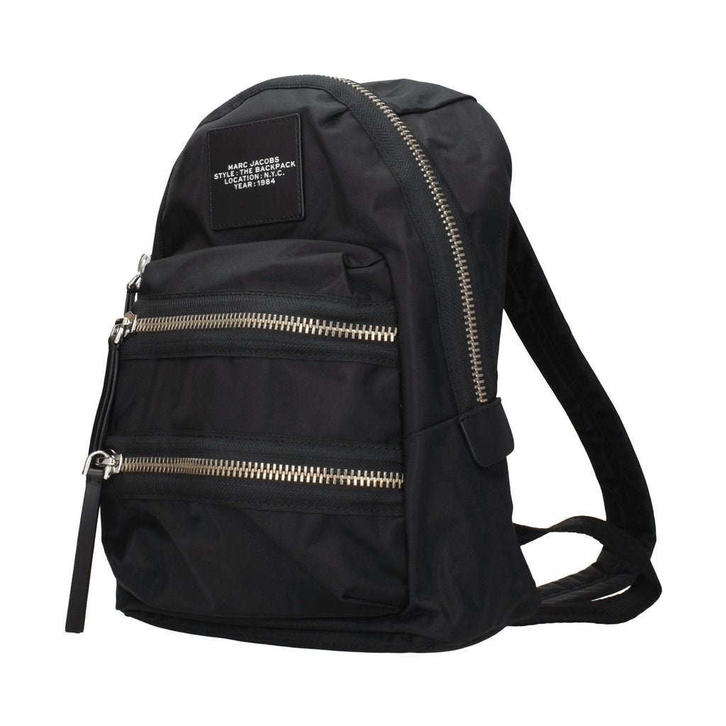 Black Nylon Backpack