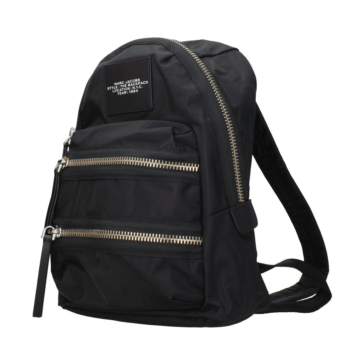 Black Nylon Backpack