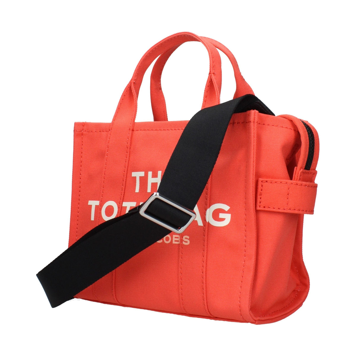 Orange Fabric Handbag