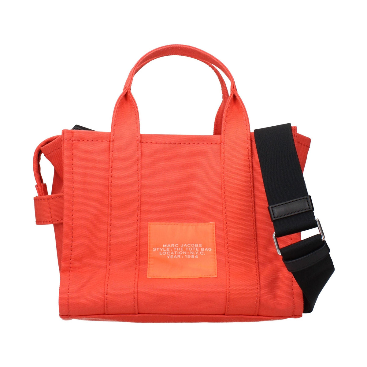 Orange Fabric Handbag