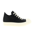 Bicolor Lamb Leather Low Top Sneakers