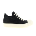 Bicolor Lamb Leather Low Top Sneakers