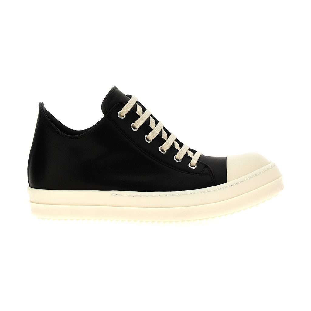 Bicolor Calfskin Low Top Sneakers