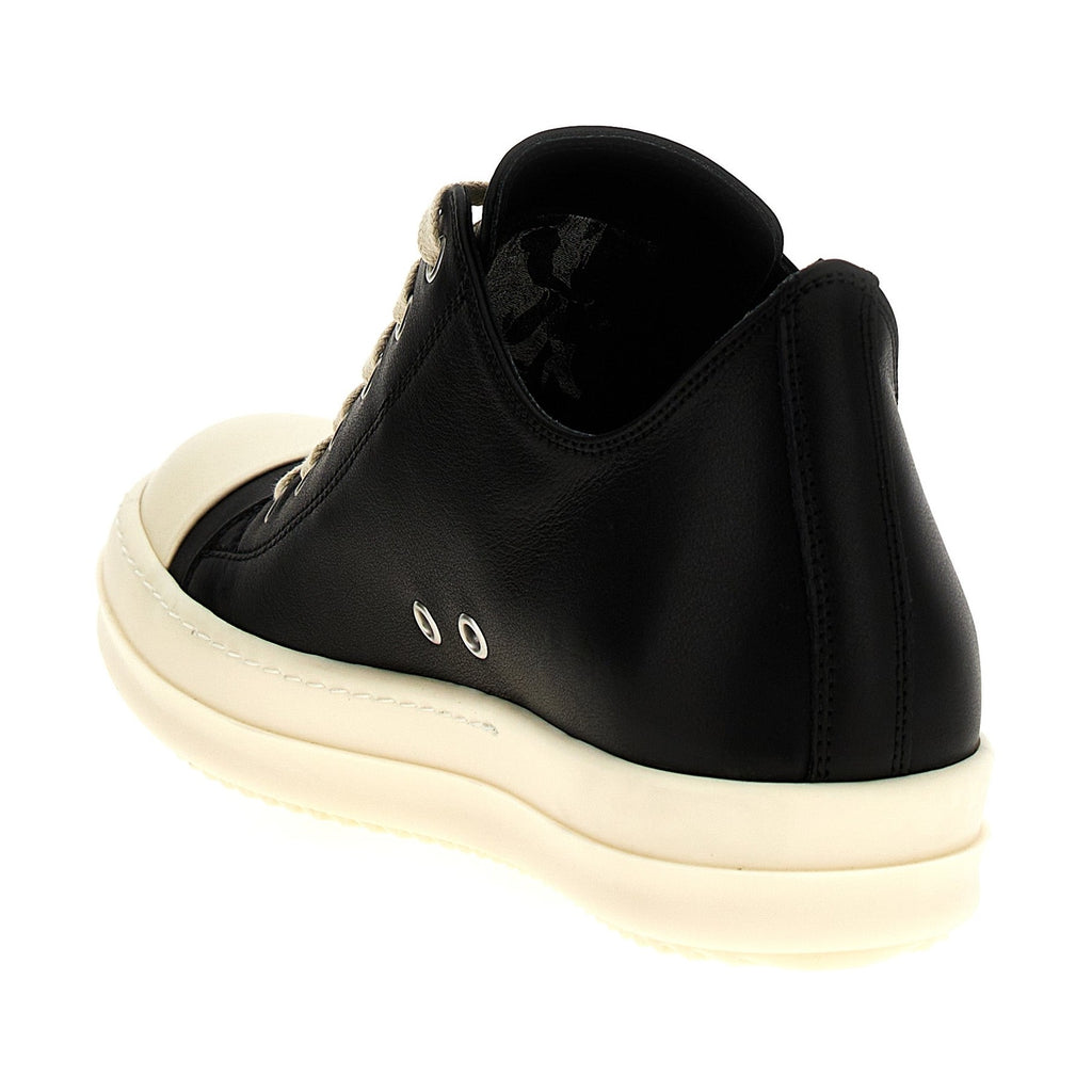 Bicolor Calfskin Low Top Sneakers