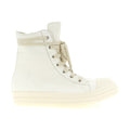 White Lamb Leather High Top Sneakers