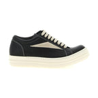 Bicolor Lamb Leather Low Top Sneakers
