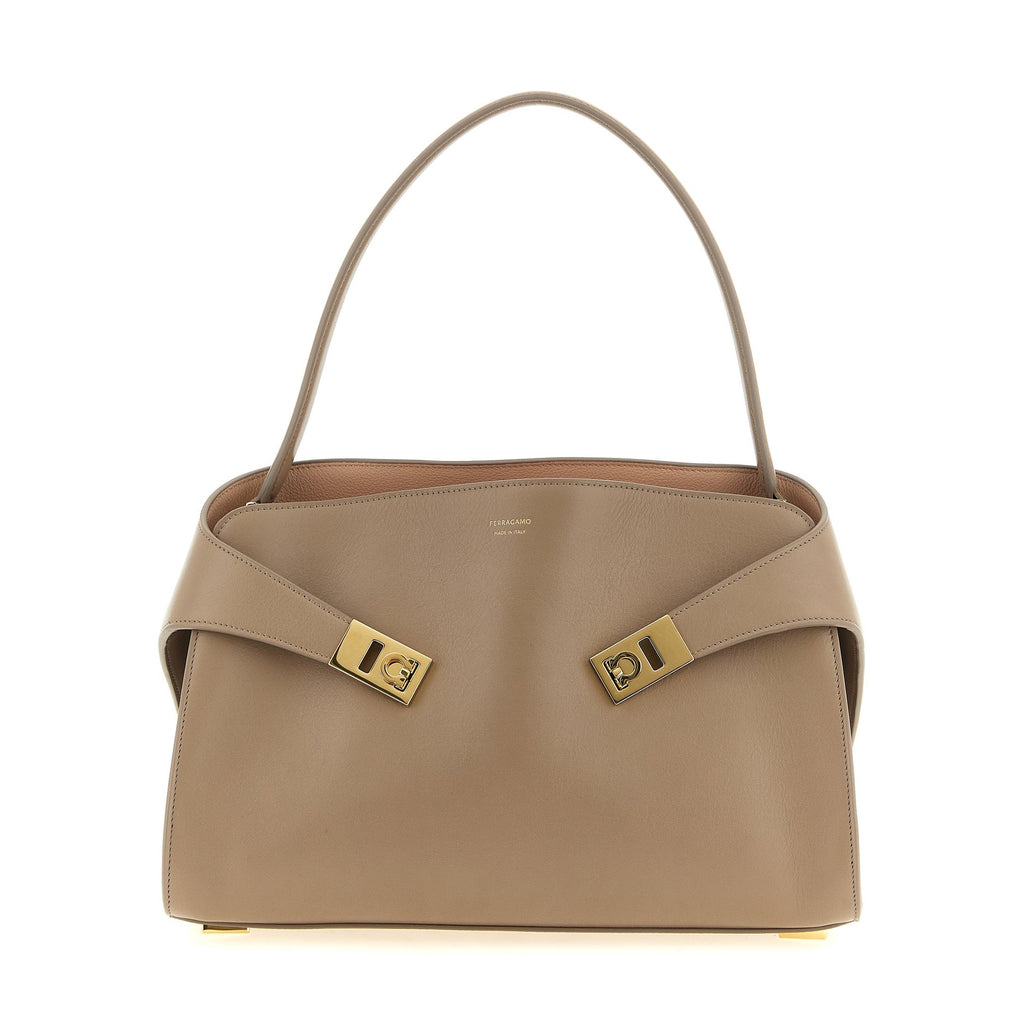 Multicolor Calfskin Shoulder Bag