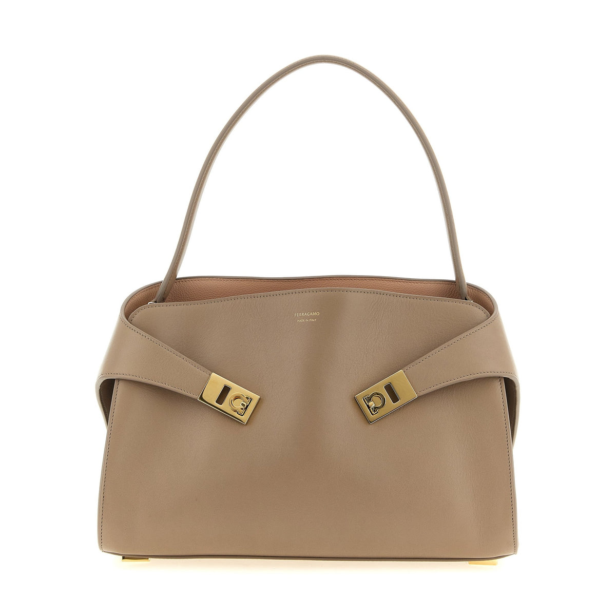 Multicolor Calfskin Shoulder Bag
