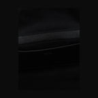 Black Buffalo Leather Shoulder Bag