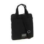 Black Polyamide Tote Bag