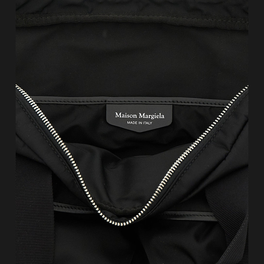 Black Polyamide Tote Bag
