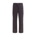 Brown Cotton Cargo Pants