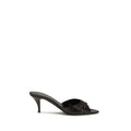 Black Calf Leather Bos Taurus Sandals