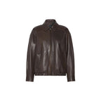 Brown Lamb Leather Leather Jacket