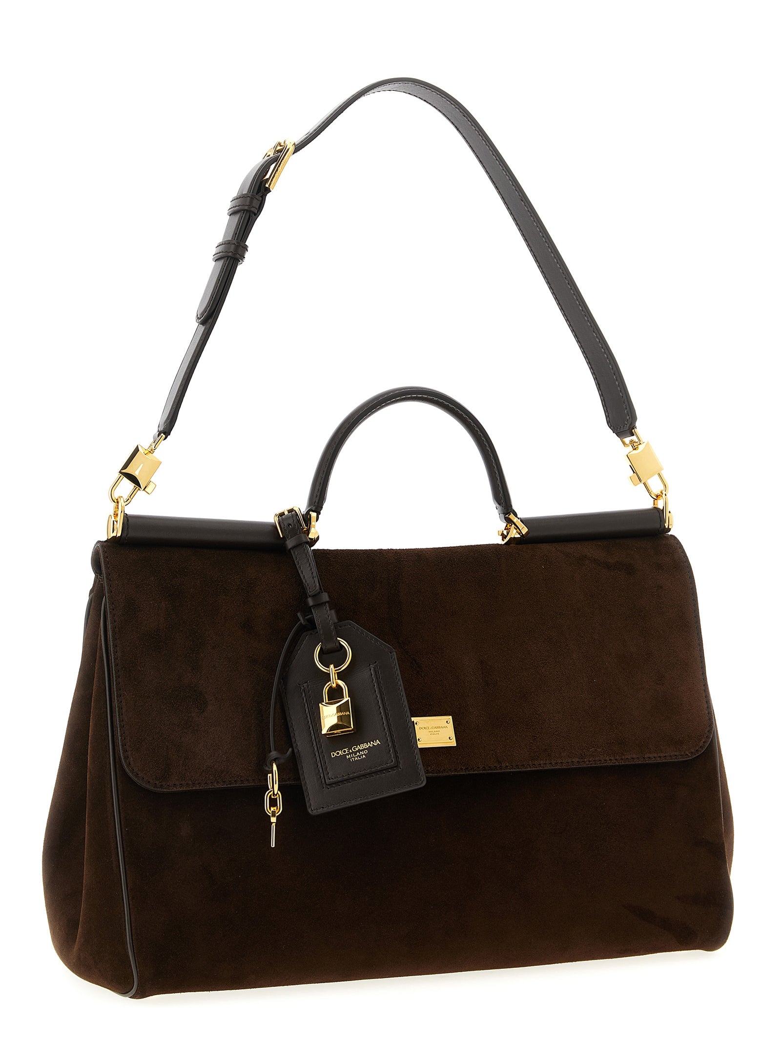 Brown Pvc Handbag