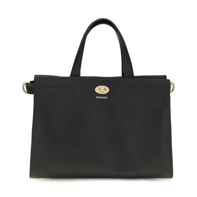 Black Cotton Handbag