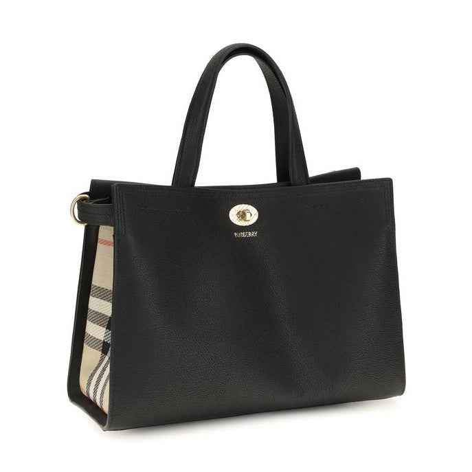 Black Cotton Handbag