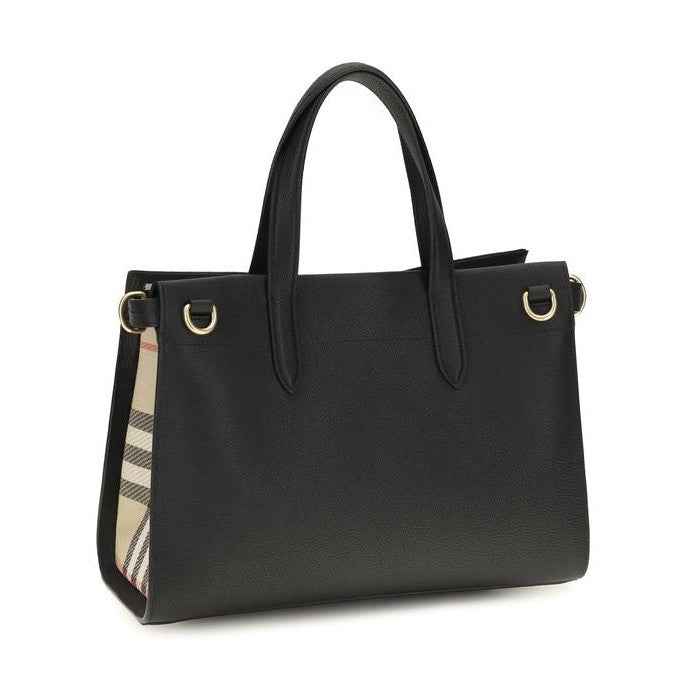 Black Cotton Handbag