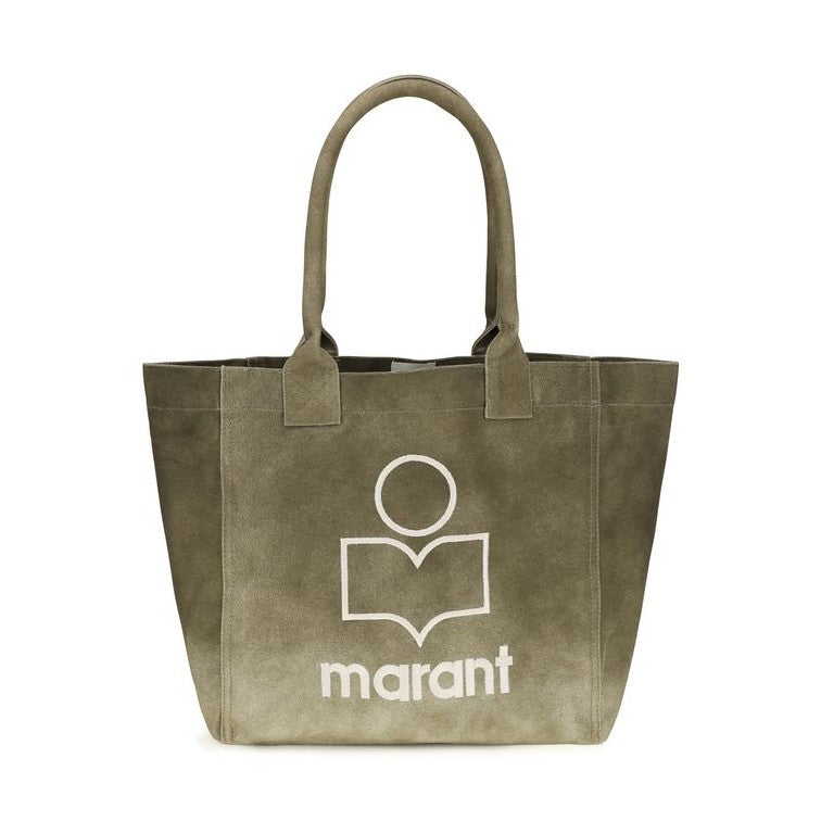 Bicolor Cotton Shoulder Bag