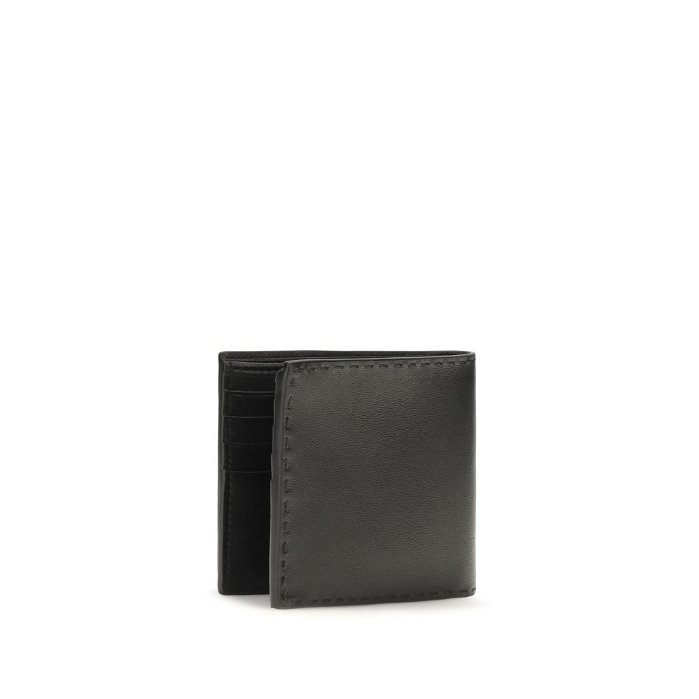 Black Calf Leather Bos Taurus Wallet