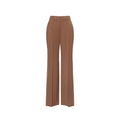Brown Virgin Wool Dress Pants