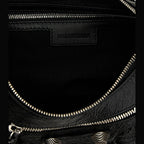 Black Lamb Leather Shoulder Bag