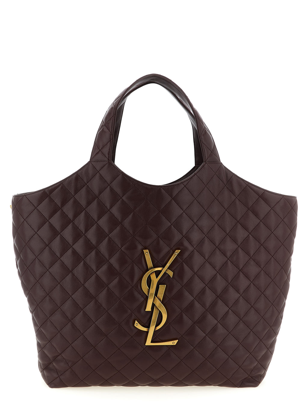 Bordeaux Lamb Leather Tote Bag