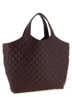 Bordeaux Lamb Leather Tote Bag