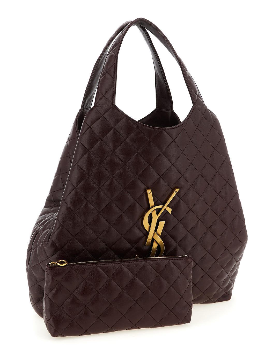 Bordeaux Lamb Leather Tote Bag