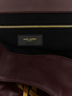 Bordeaux Lamb Leather Tote Bag