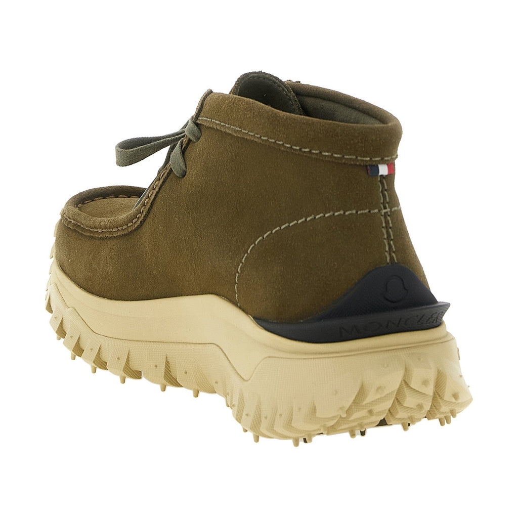 Bicolor Leather Ankle Boots