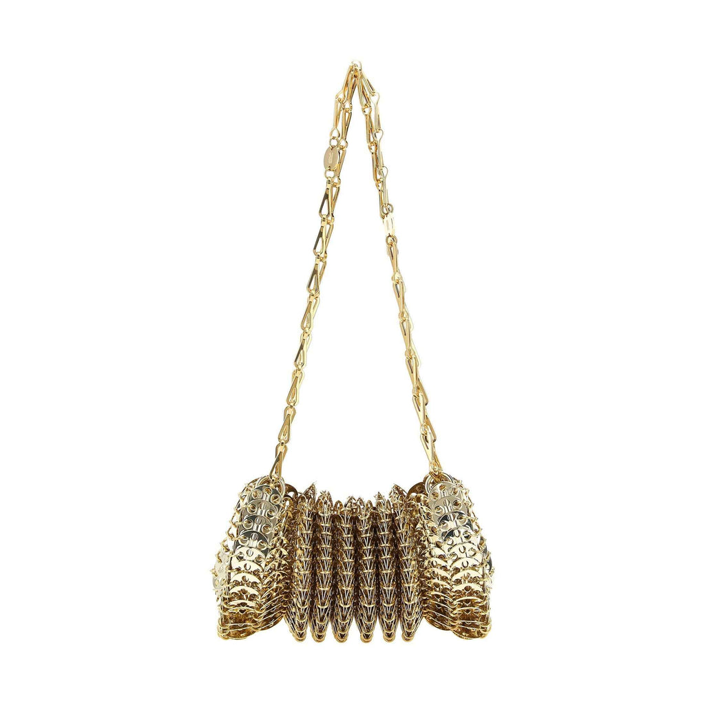 Gold Stainless Steel Shoulder Bag