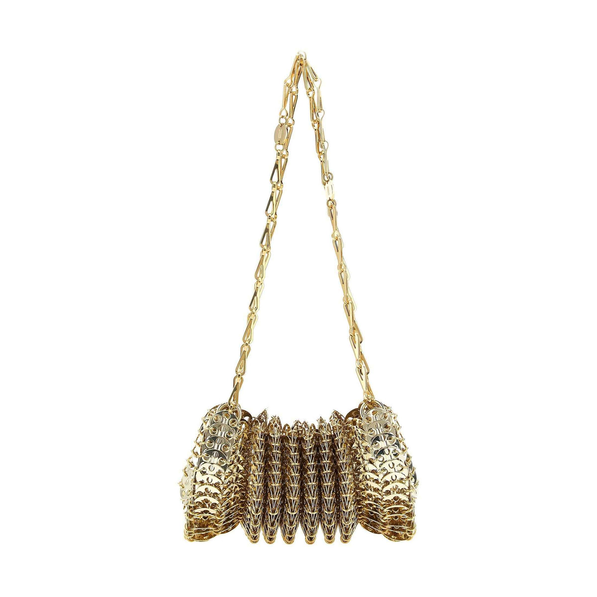Gold Stainless Steel Shoulder Bag