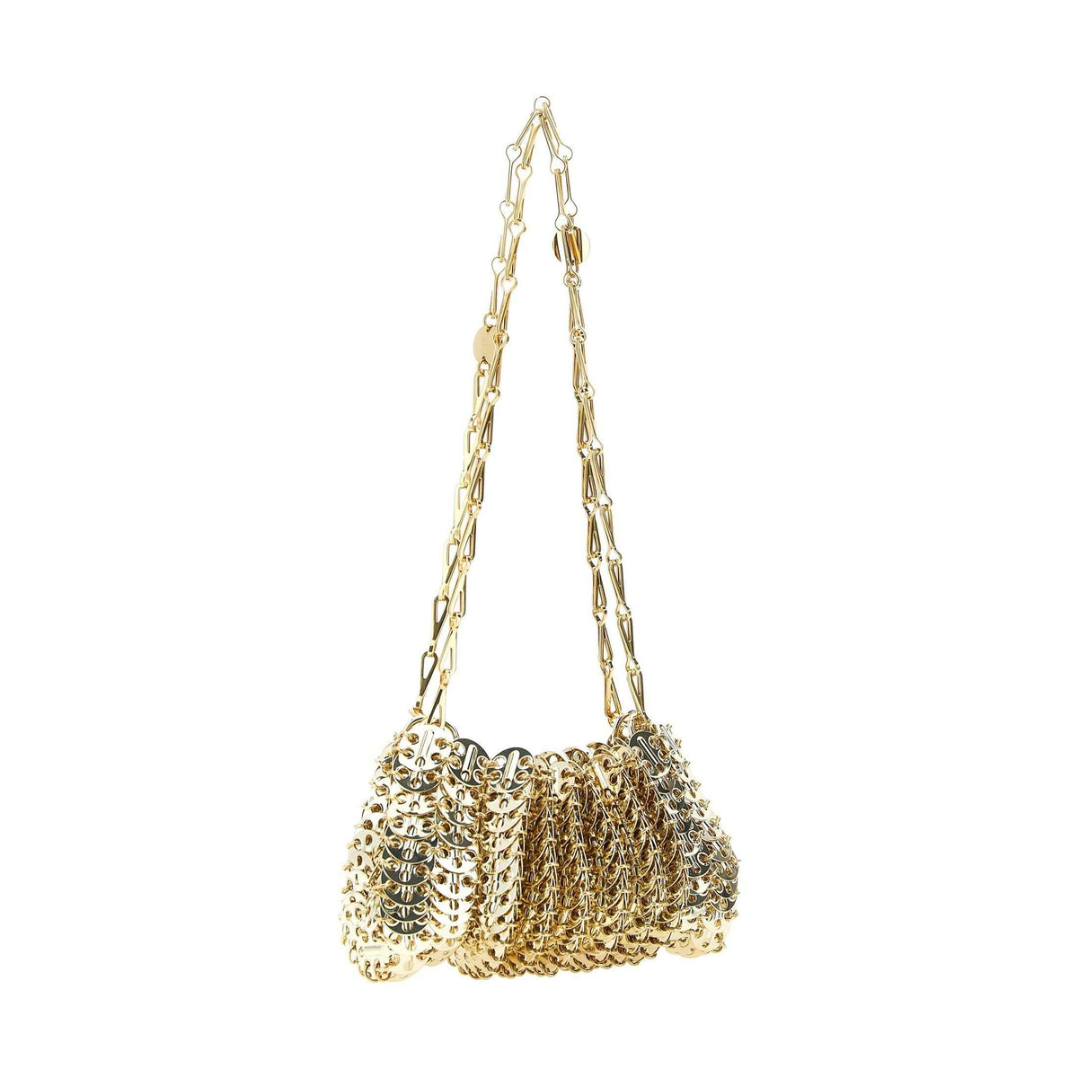 Gold Stainless Steel Shoulder Bag