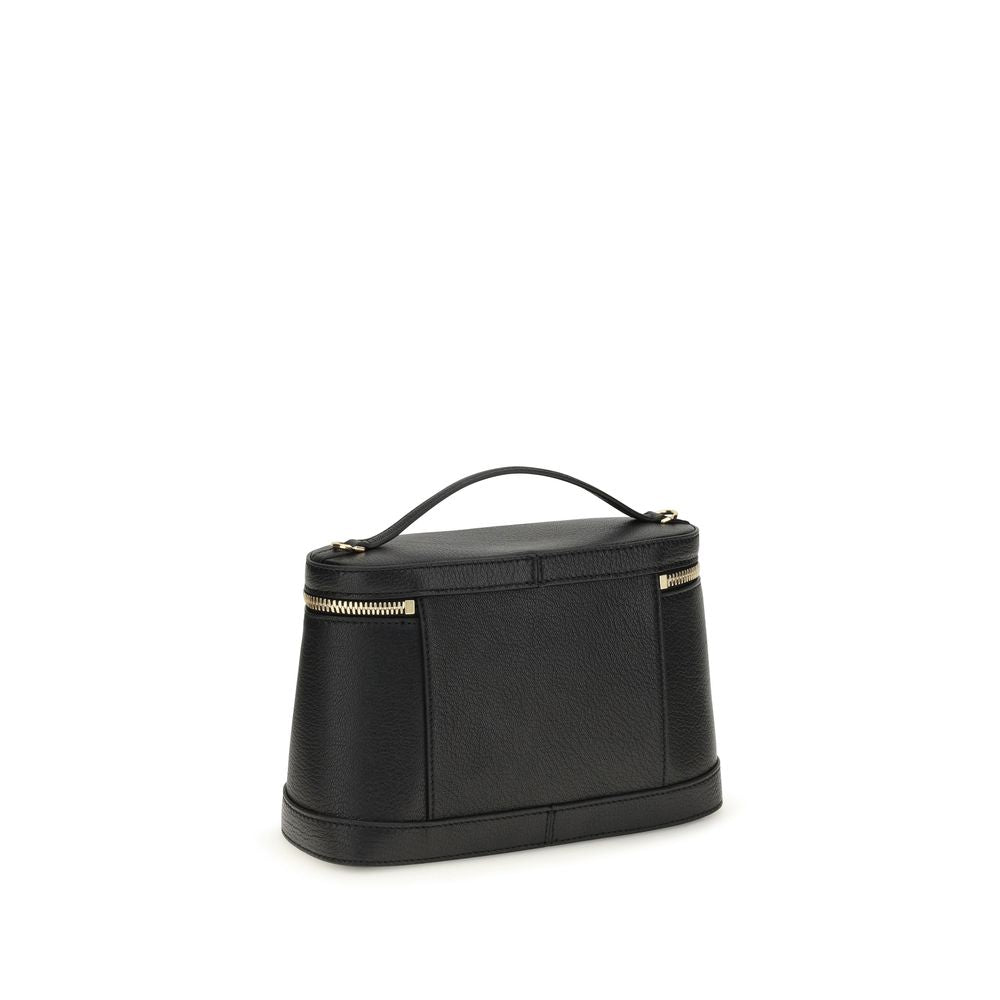 Black Calf Leather Bos Taurus Shoulder Bag