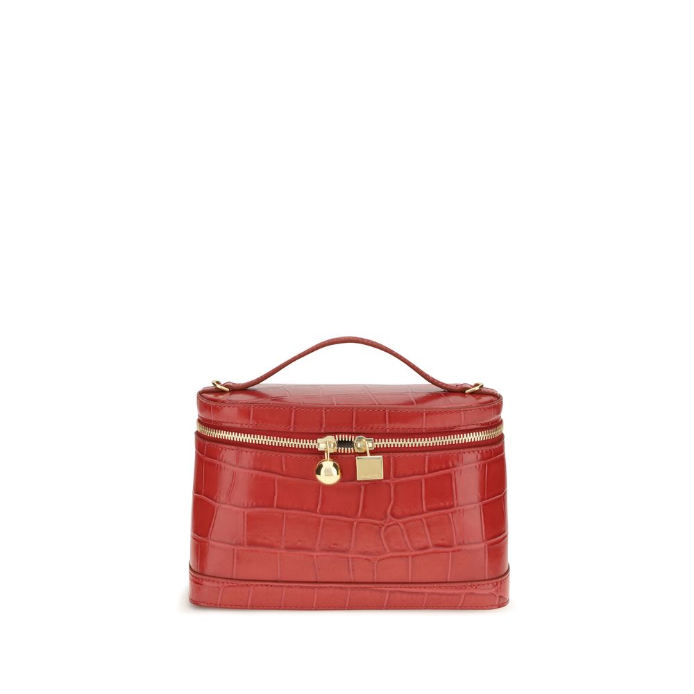 Red Calf Leather Bos Taurus Shoulder Bag