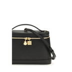 Black Calf Leather Bos Taurus Shoulder Bag