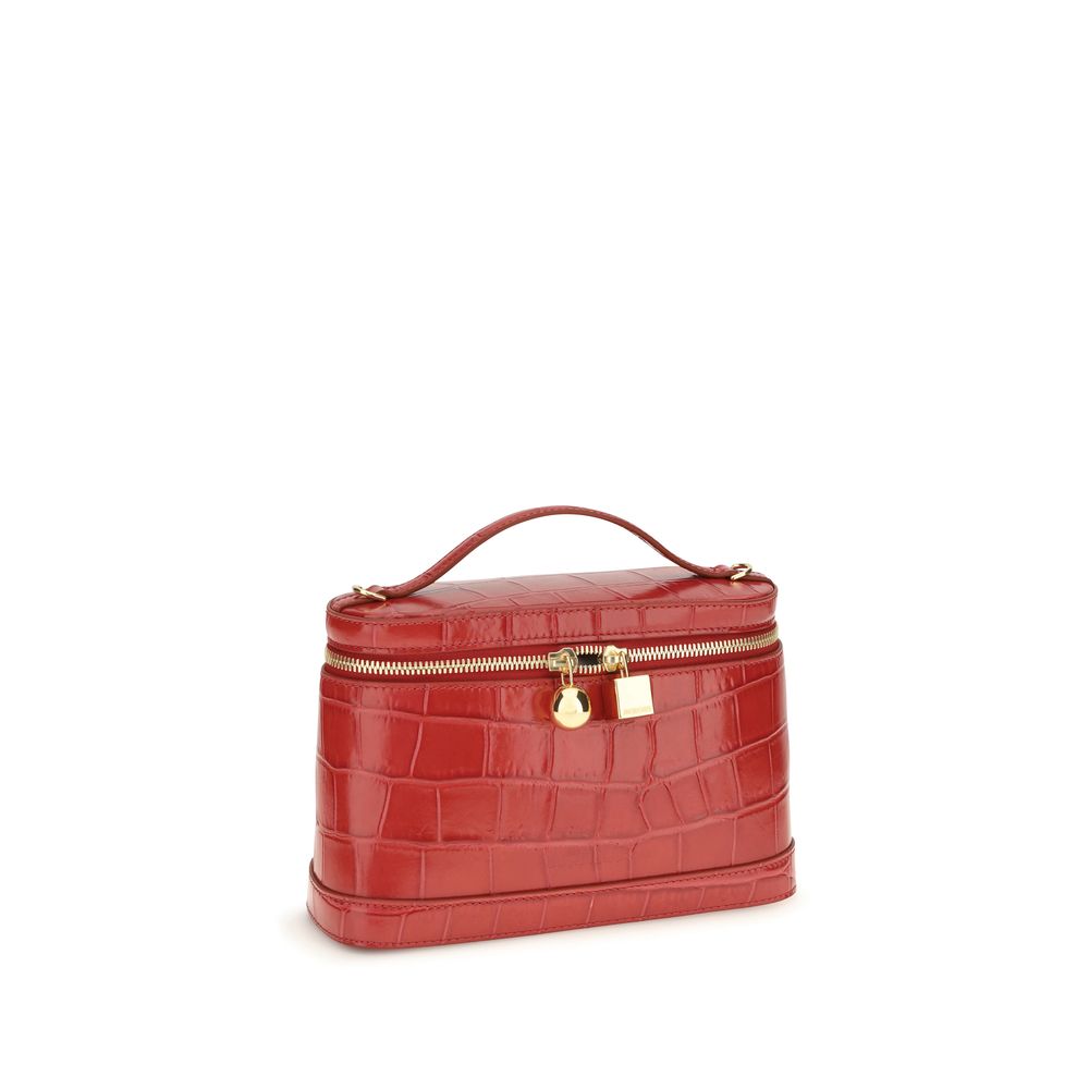Red Calf Leather Bos Taurus Shoulder Bag