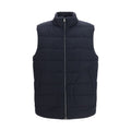 Blue Wool Oves Aries Sleeveless Jacket