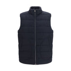 Blue Wool Oves Aries Sleeveless Jacket
